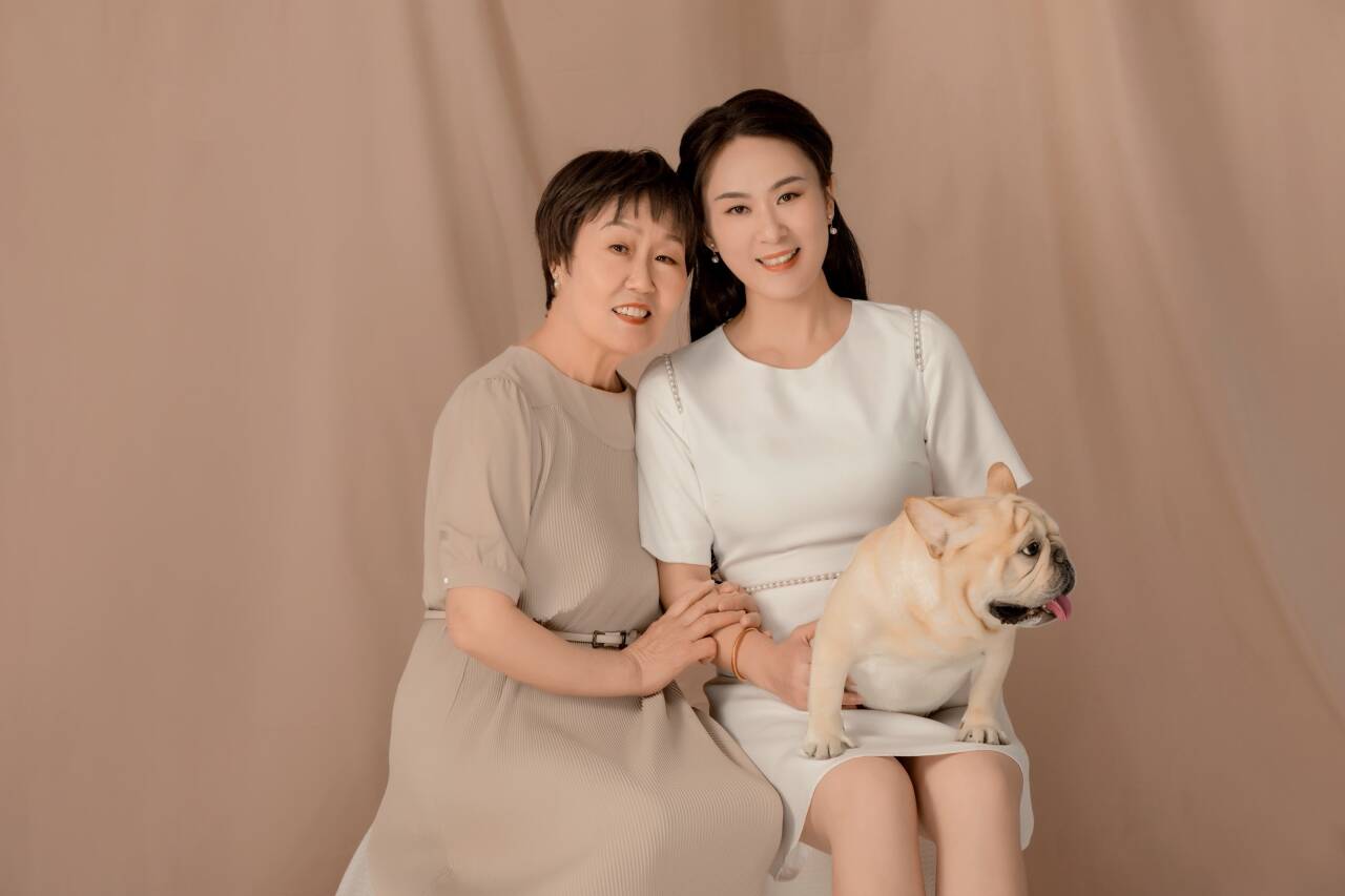 豆豆家庭合照